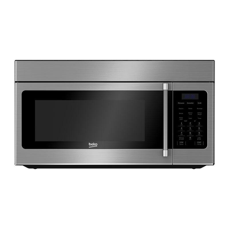 Beko MWOTR30100SS: Over-The-Range Microwave (1.6 cu.ft)