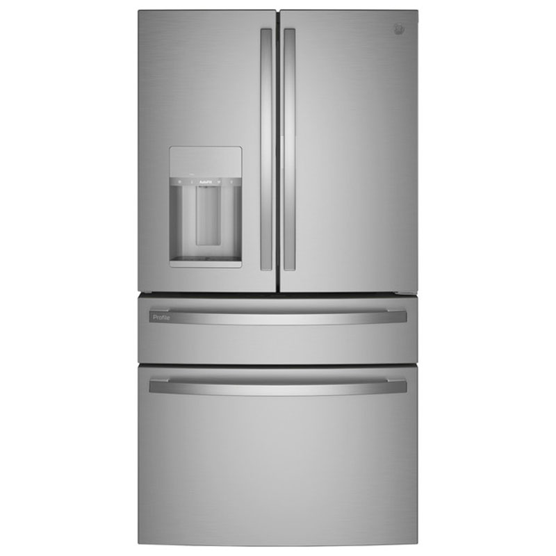 GE Profile PVD28BYNFS: 4-Door French-Door Refrigerator with Door In Door (27.9 cu.ft)