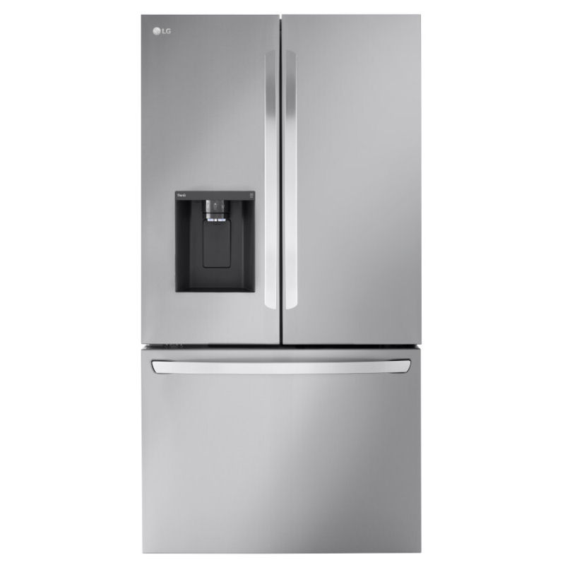 LG LRFXC2606S: Counter-Depth MAX Refrigerator with Dual Ice Makers (26 cu.ft)