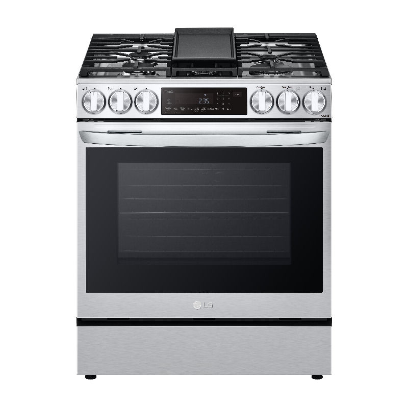 LG LSDL6336F: ProBake Convection, Dual Fuel Slide-In Range with Air Fry