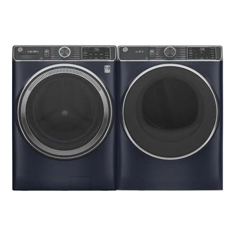 GE GFW850SPNRS + GFD55GSPRRS: Front Load Washer and Gas Dryer
