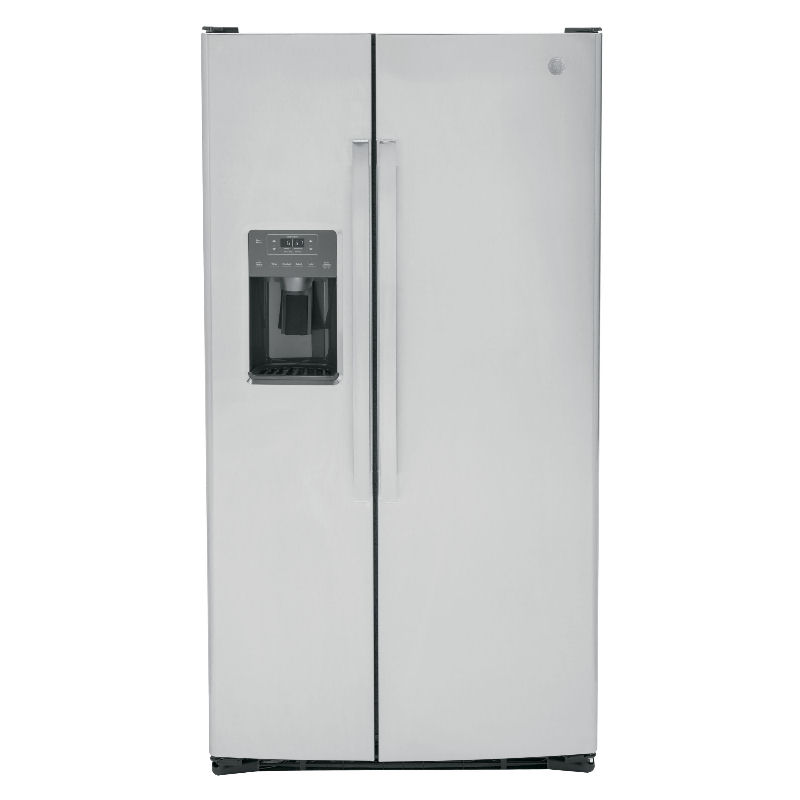 GE GSS25GYPFS: Side-By-Side Refrigerator (25 cu.ft)