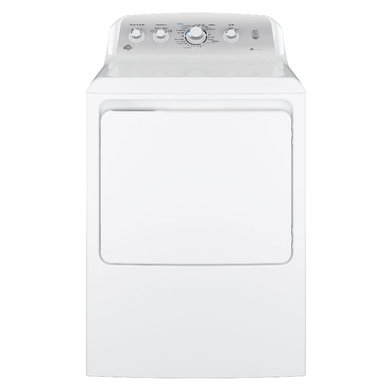 GE GTD45EASJWS: 7.2 cu.ft. Dryer with Sensor Dry (Electric)