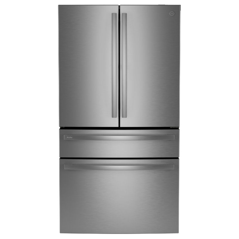 GE Profile PGE29BYTFS: 4-Door French-Door Refrigerator With Dual-Dispense AutoFill Pitcher (28.7 cu.ft)