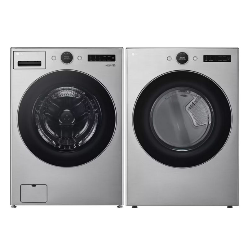 LG WM5500HVA + DLEX5500V: Front Load Washer and Electric Dryer Set