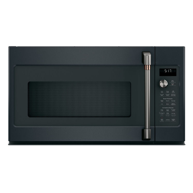 GE Cafe CVM517P3MD1: Convection Over-the-Range Microwave Oven (1.7 cu.ft)