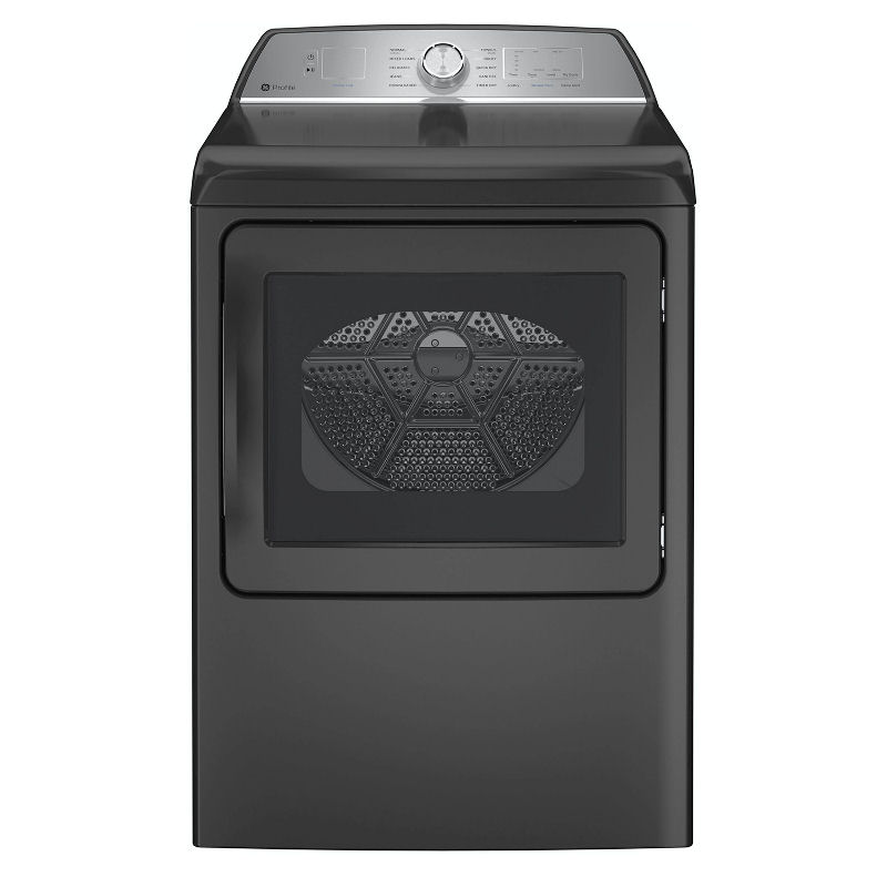 GE Profile PTD60EBPRDG: 7.4 cu.ft Dryer with Sanitize Cycle and Sensor Dry (Electric)