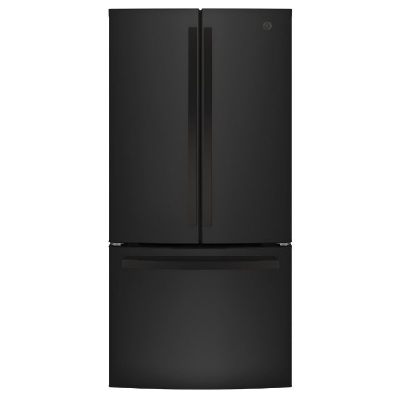GE GNE25JGKBB: French-Door Refrigerator (24.7 cu.ft)