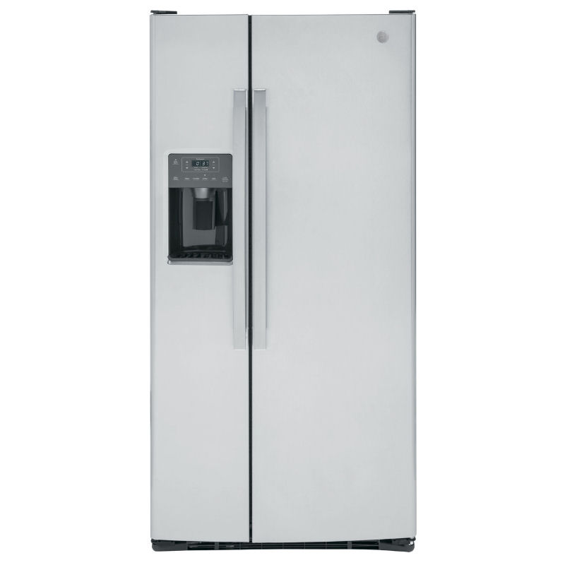 GE GSS23GYPFS: Side-By-Side Refrigerator (23 cu.ft)
