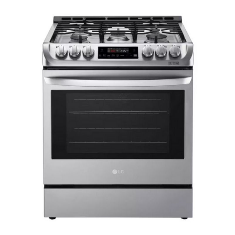LG LSG4511ST: Gas Slide-in Range with ProBake Convection and EasyClean