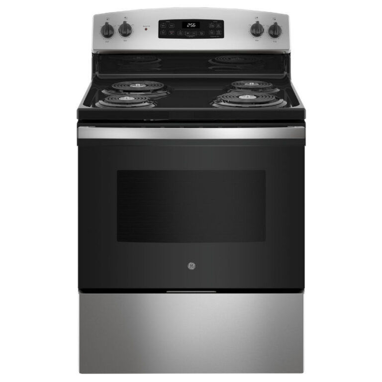 GE JB256RTSS FreeStanding SelfClean Electric Range Scratch & Dent