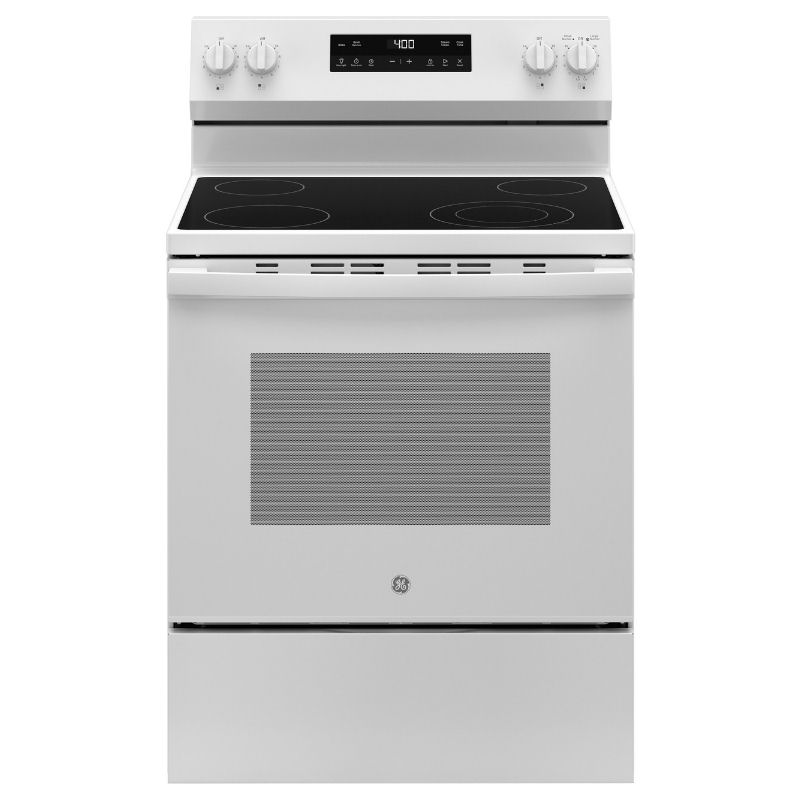 GE GRF400SVWW: Free-Standing Electric Range