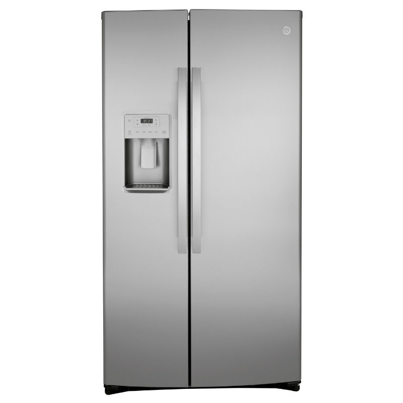 GE GSS25IYNFS: Side-By-Side Refrigerator (25 cu.ft)