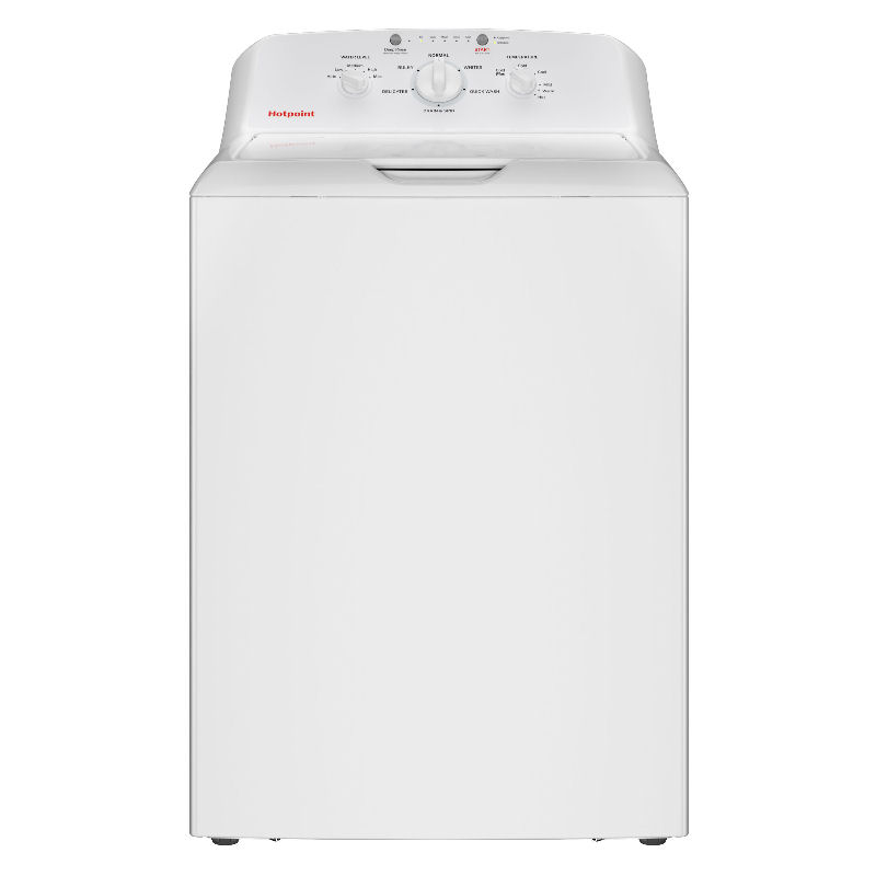 Hotpoint HTW265ASWWW: Top Load Washer with Cold Plus and Water Level Control​ (4.0 cu.ft)
