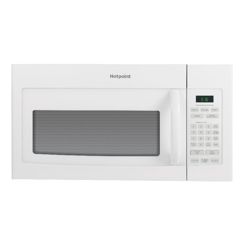 Hotpoint RVM5160DHWW: Over-the-Range Microwave Oven (1.6 cu.ft)