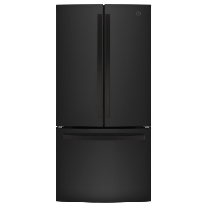 GE GWE19JGLBB: Counter-Depth French-Door Refrigerator (18.6 cu.ft)